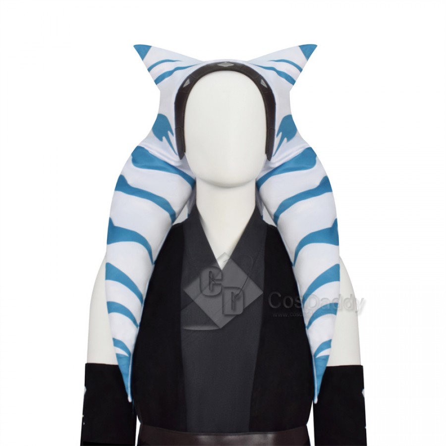 Star Wars The Mandalorian S2 Cosplay Ahsoka Tano Costume Headpiece
